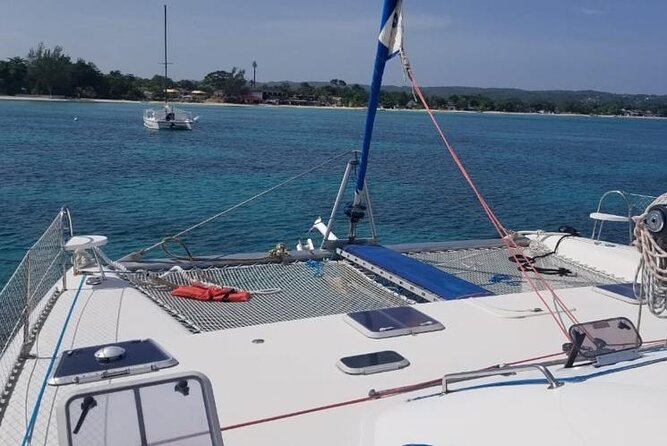 Zipline, Horseback Ride, ATV and Catamaran from Montego Bay - The catamaran adds snorkeling and a party atmosphere