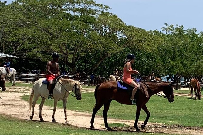 Zipline, Horseback Ride, ATV and Catamaran from Montego Bay - ATV riding across the countryside